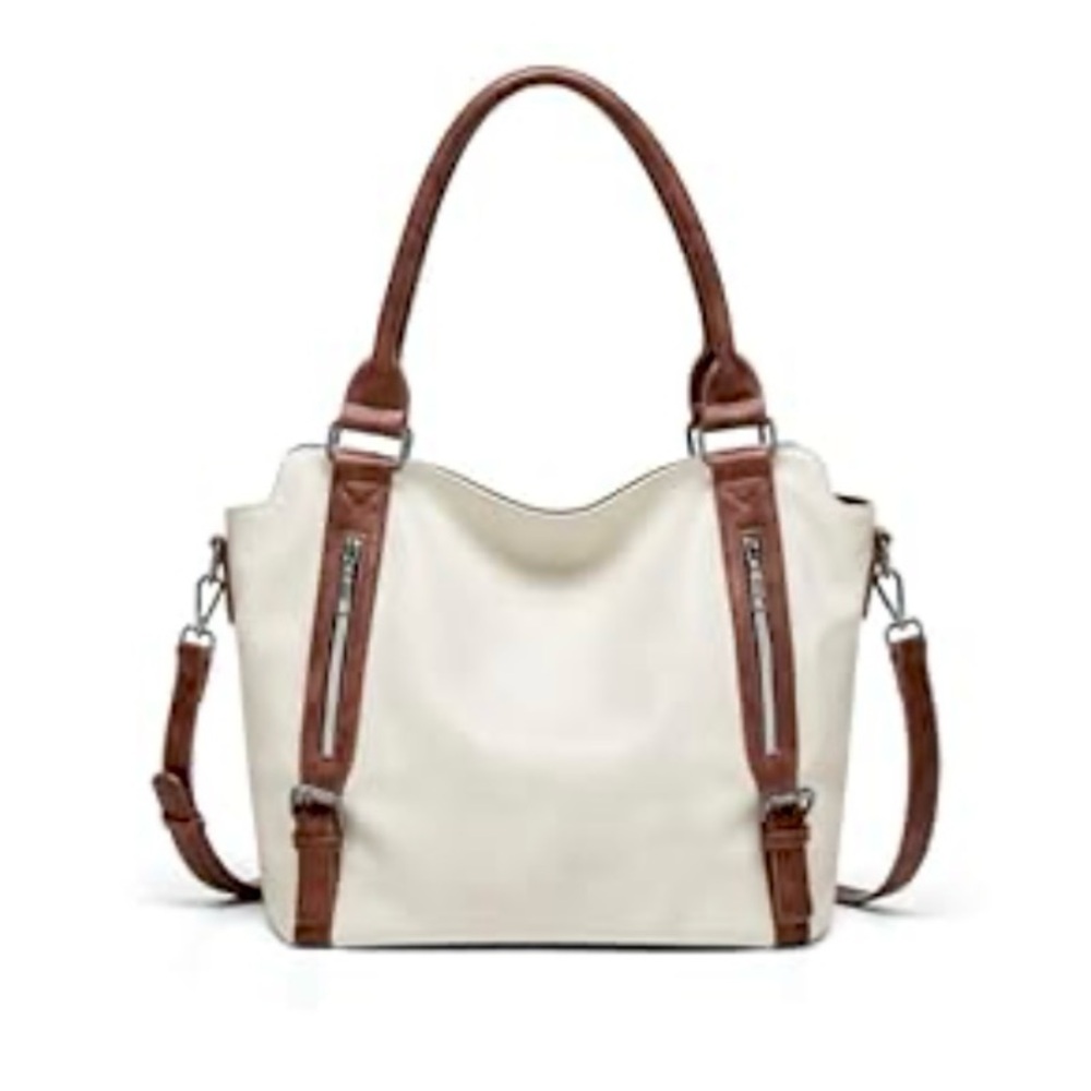 NWT Vegan Leather Tote Bag